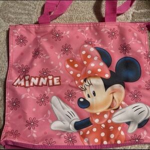 Disney Pink Minnie Mouse Tote Bag